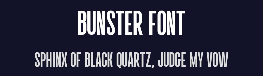 Bunster Font by Almairatype — Decorative Font — thumbnail 2