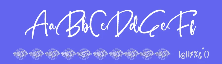 Buntic Regal Script Font by Letterena Studios Script — Script Handwritten Font — thumbnail 3