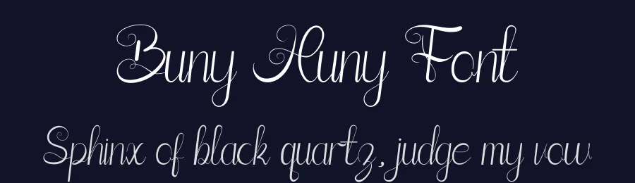 Buny Huny Font by rizalstudio — Script Handwritten Font — thumbnail 2