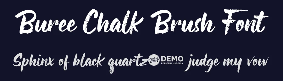 Buree Chalk Brush Font by nurfdesigns — Script Handwritten Font — thumbnail 2