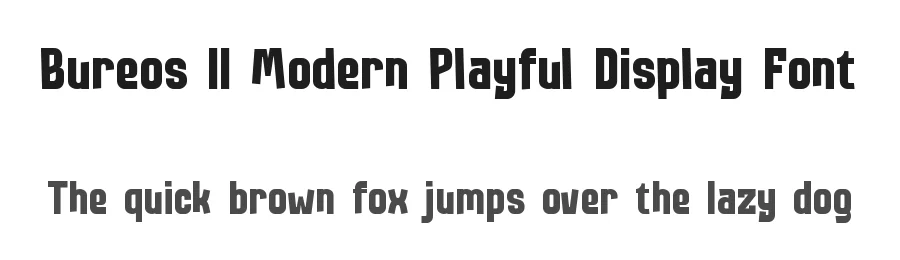 Bureos || Modern Playful Display Font by ErmediaStudio — Display Font