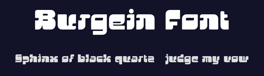 Burgein Font by craftsupplyco — Display Font — thumbnail 2