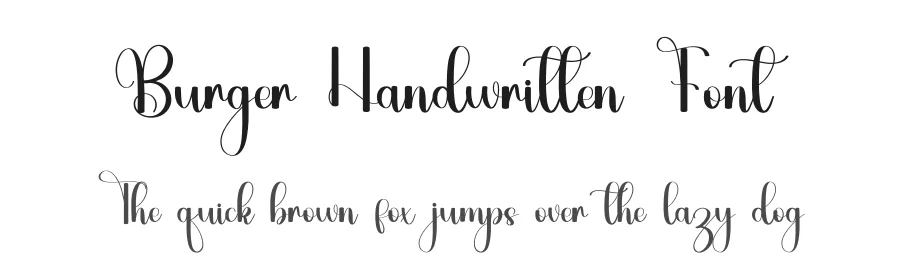 Burger Handwritten Font by inermediaSTUDIO — Script Handwritten Font