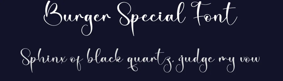Burger Special Font by creativeletter — Script Handwritten Font — thumbnail 2