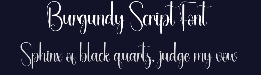 Burgundy Script Font by andikastudio — Script Handwritten Font — thumbnail 2