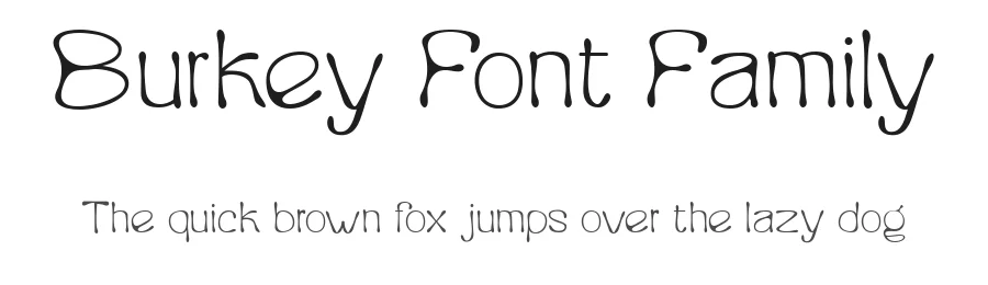 Burkey Font Family by Muksal Creative — Display Font