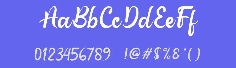 Burkict Font by makaryo — Script Handwritten Font — thumbnail 3