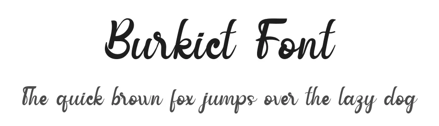 Burkict Font by makaryo — Script Handwritten Font