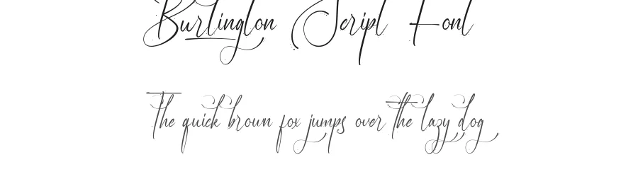 Burlington Script Font by nihstudio — Script Handwritten Font