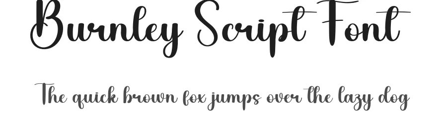 Burnley Script Font by andikastudio — Script Handwritten Font