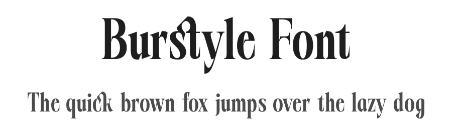 Burstyle Font by timelesstype.co — Serif Font