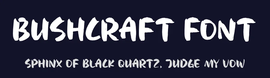 Bushcraft Font by perspectype — Script Handwritten Font — thumbnail 2