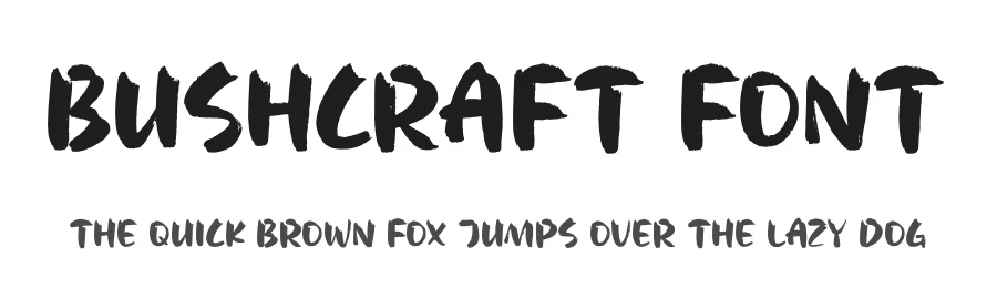 Bushcraft Font by perspectype — Script Handwritten Font