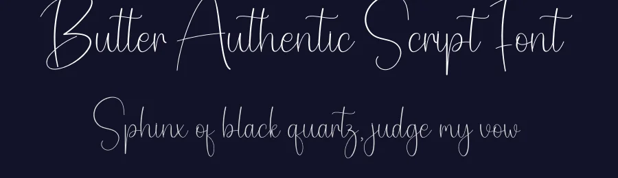 Butter Authentic Script Font by creativeletter — Script Handwritten Font — thumbnail 2