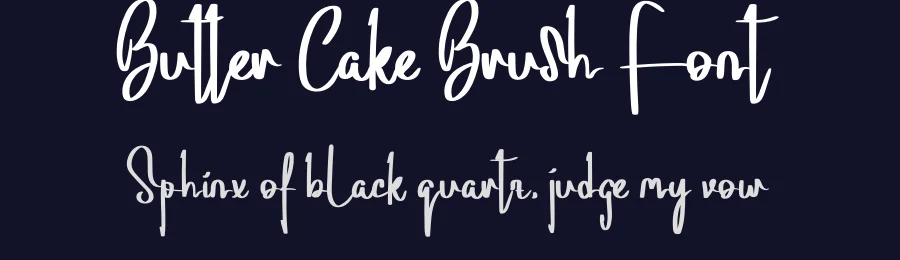Butter Cake Brush Font by levincreative — Script Handwritten Font — thumbnail 2