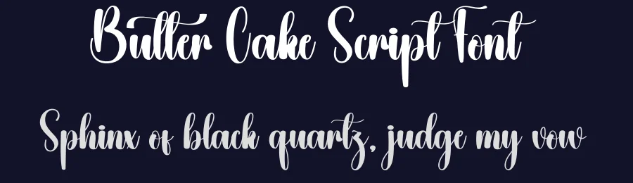 Butter Cake Script Font by creativeletter — Script Handwritten Font — thumbnail 2