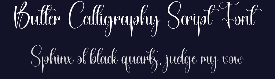 Butter Calligraphy Script Font by creativeletter — Script Handwritten Font — thumbnail 2