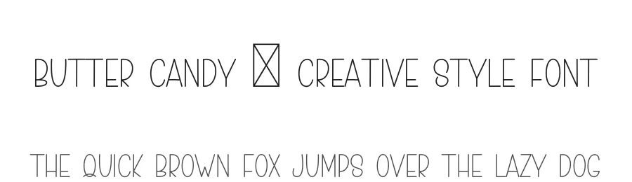 Butter Candy – Creative Style Font by freshtypeink — Display Font