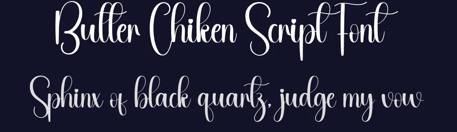 Butter Chiken Script Font by andikastudio — Script Handwritten Font — thumbnail 2