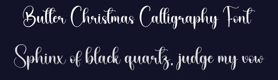 Butter Christmas Calligraphy Font by andikastudio — Script Handwritten Font — thumbnail 2