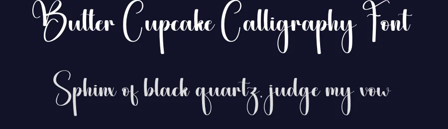 Butter Cupcake Calligraphy Font by andikastudio — Script Handwritten Font — thumbnail 2