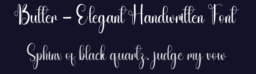 Butter – Elegant Handwritten Font by andikastudio — Script Handwritten Font — thumbnail 2