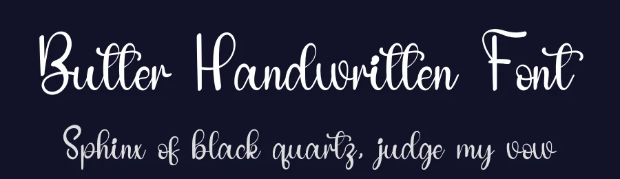 Butter Handwritten Font by inermediaSTUDIO — Script Handwritten Font — thumbnail 2