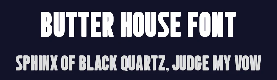 Butter House Font by Almairatype — Display Font — thumbnail 2