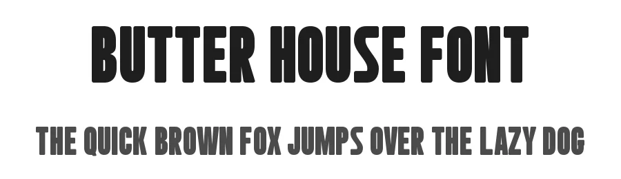 Butter House Font by Almairatype — Display Font