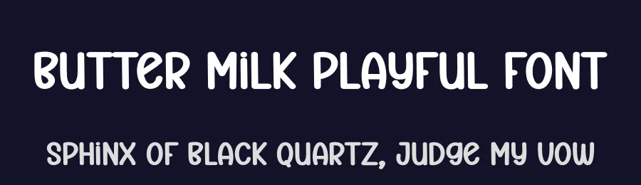 Butter Milk Playful Font by creativeletter — Script Handwritten Font — thumbnail 2