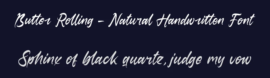 Butter Rolling – Natural Handwritten Font by letterenastudios — Script Handwritten Font — thumbnail 2