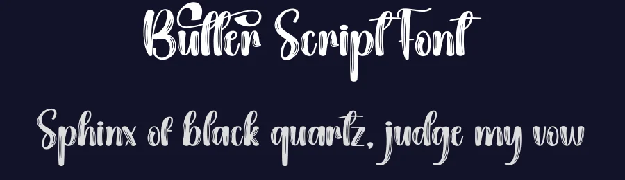 Butter Script Font by creativeletter — Script Handwritten Font — thumbnail 2