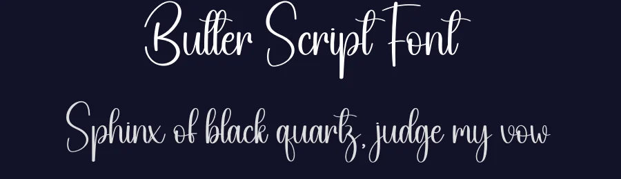 Butter Script Font by creativeletter — Script Handwritten Font — thumbnail 2