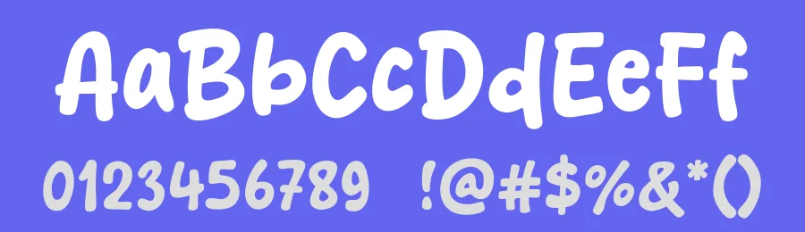 Butter Squishy Font by Khurasan — Display Font — thumbnail 3