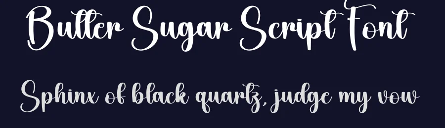 Butter Sugar Script Font by andikastudio — Script Handwritten Font — thumbnail 2
