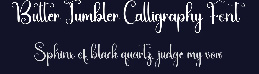 Butter Tumbler Calligraphy Font by andikastudio — Script Handwritten Font — thumbnail 2