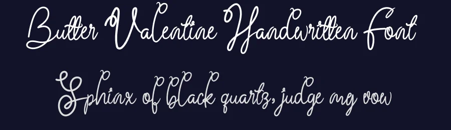 Butter Valentine Handwritten Font by levincreative — Script Handwritten Font — thumbnail 2