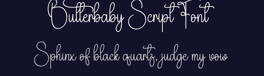 Butterbaby Script Font by creativeletter — Script Handwritten Font — thumbnail 2