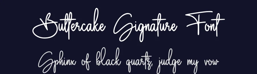 Buttercake Signature Font by Abo Daniel Studio — Script Handwritten Font — thumbnail 2