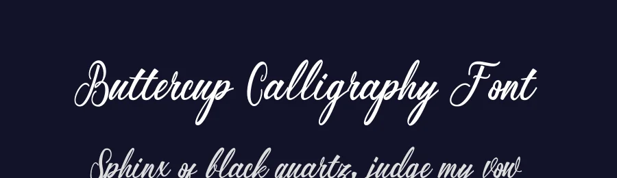 Buttercup Calligraphy Font by pollem.Co — Script Handwritten Font — thumbnail 2