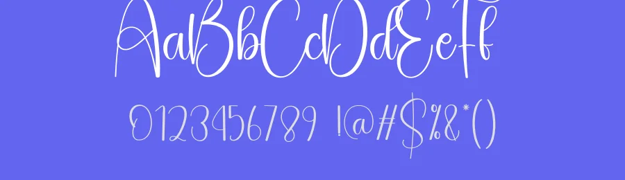 Butterflies Calligraphy Font by creativeletter — Script Handwritten Font — thumbnail 3