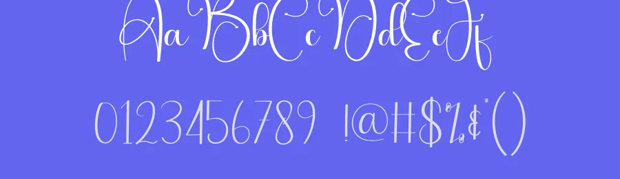 Butterfly Calligraphy Font by andikastudio — Script Handwritten Font — thumbnail 3