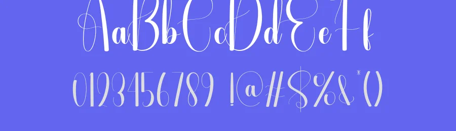 Butterfly Calligraphy Font by andikastudio — Script Handwritten Font — thumbnail 3