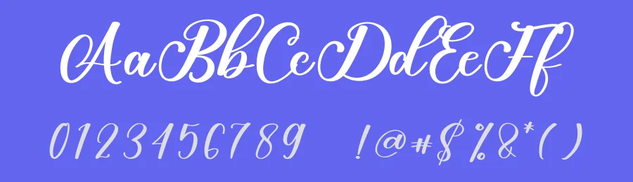 Butterfly Calligraphy Typeface by inermediaSTUDIO — Script Handwritten Font — thumbnail 3