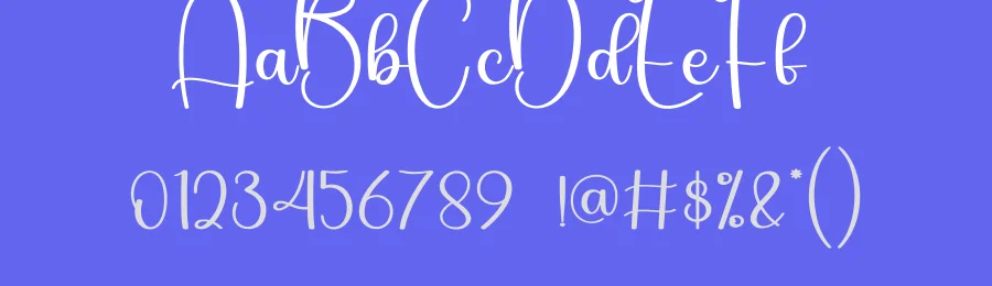 Butterfly Calligraphy Typeface by andikastudio — Script Handwritten Font — thumbnail 3