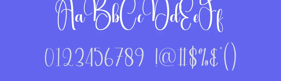 Butterfly Calligraphy Typeface by andikastudio — Script Handwritten Font — thumbnail 3