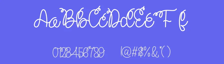 Butterfly Handwritten Font by levincreative — Script Handwritten Font — thumbnail 3