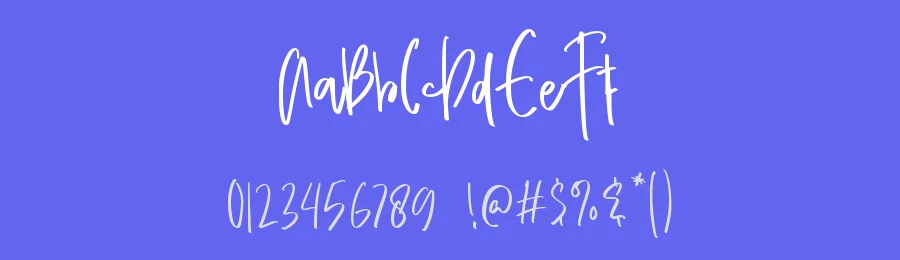 Butterfly Handwritten Typeface by BaeMary — Script Handwritten Font — thumbnail 3