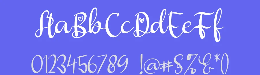 Butterfly Hellyna Font by perspectype — Script Handwritten Font — thumbnail 3