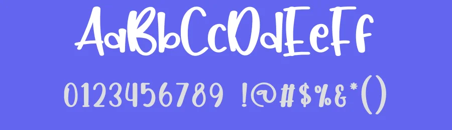 Butterfly Joyful Display Font by creativeletter — Script Handwritten Font — thumbnail 3